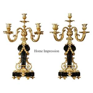 Candelabros de aspecto elegante con revestimiento de polvo de Color negro de diseñador admirable para decoración de bodas y decoraciones de Mesa de la India - Product Image 6