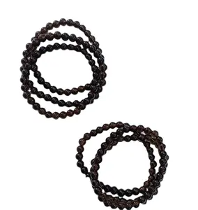 Amazing And Natural 6mm Smoky Quartz Beads Bracelets Elastic Healing Crystal Beads Bracelet For Sale Buy Online From S S AGATE