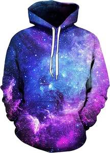 Sudaderas con capucha informales de invierno para hombre, Color sólido, 100% de algodón, respetuoso con el medio ambiente, bolsillo transpirable, ropa de moda de ajuste Regular - Product Image 2