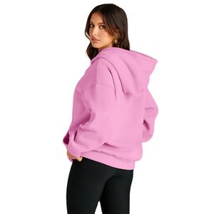 Vêtements d'hiver pour femmes, sweats à capuche oversize, décontractés, amples, vintage, en jersey, pulls, imprimés personnalisés, écologiques - Product Image 1