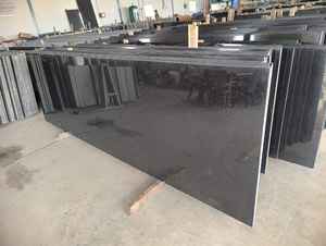 Meilleures grandes dalles de granit noir de jais indien idéales pour les îlots de cuisine et les comptoirs de salle de bain de luxe - Product Image 3