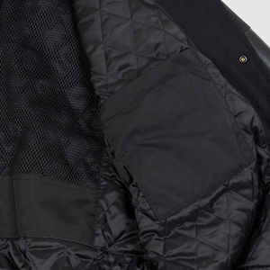 Chaqueta Bomber de Satén Personalizada con Logotipo Bordado, Estilo Casual Holgado, Precio Económico, Mejor Calidad, Chaqueta Universitaria Vintage - Product Image 5