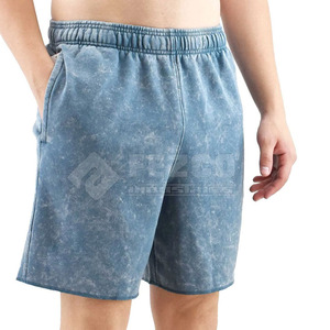 กางเกงขาสั้นผ้ายีนส์สำหรับผู้ชายกางเกงขาสั้นผ้ายืดระบายอากาศได้ดีมาใหม่วัสดุดีที่สุด - Product Image 1