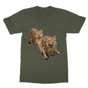 Robe T-shirt Cheetah Brothers, style décontracté et modeste, taille unique, longueur genou, pour les journées de loisirs, lavable et durable - Product Image 5