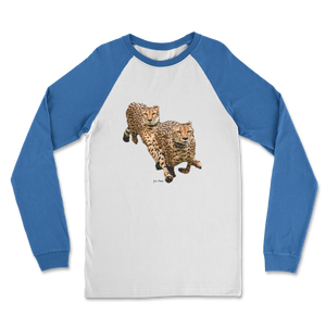 Camiseta Clásica de Manga Larga Raglán Cheetah Brothers, 100% Algodón, Material Transpirable - Product Image 6