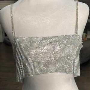 New Look With Reasonable Price Beaded <b>Bralette</b> <b>For</b> Edm Rave Concert Outfits Latest Partyware With Top Quality - Product Image 5