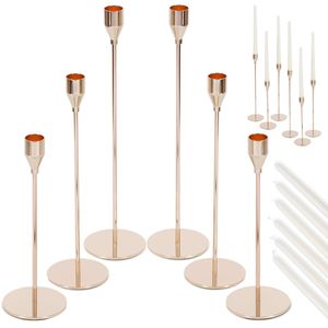 Exclusive Gold Handmade Eco-Friendly High Quality Metal Modern <b>Candlestick</b> Holder Admirable Design for Birthday Christmas Easter - Product Image 2