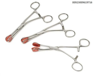 Top nuevos fórceps de sujeción de lengua joven con mandíbulas de goma Instrumentos dentales acero inoxidable Certificado CE ISO 13485 Mahersi - Product Image 5