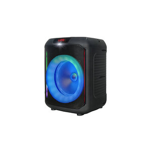 Lecteur de karaoké sans fil stéréo Netzy SAFG-D907 8 pouces avec écran LED numérique, radio FM, microphone, RGB TWS - Product Image 4