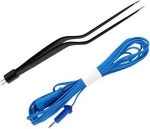 Pinzas Bipolares de Bayoneta Dura de Acero Inoxidable de Alta Calidad Profesional con Certificación CE, Instrumentos Neuroquirúrgicos - Product Image 1