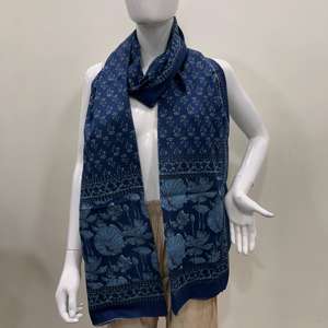 Écharpe en coton imprimée pour femmes, châle d'été, étole traditionnelle indienne, dupatta fait main, étole imprimée, écharpe en coton pour femmes, châle, dupatta - Product Image 2