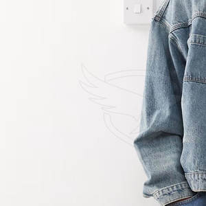 Chaqueta vaquera unisex de alta calidad con diseño personalizado, ropa de invierno informal, chaqueta vaquera unisex - Product Image 5