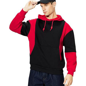 Sweat à capuche épais 500gsm de haute qualité sweats à capuche en éponge française épaule tombante sweats à capuche surdimensionnés lourds pour homme, 100% coton - Product Image 3