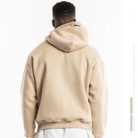 Sudadera con capucha de lona y forro polar con cremallera de cuarto, holgada, transpirable, de invierno, estilo hip hop, informal, unisex, para embarazadas, de diseño personalizado y a la moda.
