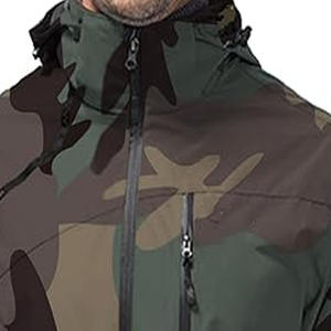 Chaqueta cortavientos con capucha de alta calidad personalizada al por mayor para hombres y mujeres, chubasquero a prueba de agua fabricado por Dress Sports - Product Image 2