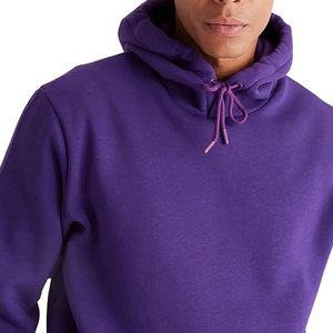 Sudadera con capucha de lana de algodón peinado para hombre con logotipo personalizado patrón 3D Sudadera con capucha de rizo francés de invierno a la venta - Product Image 2