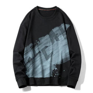 เสื้อสเวตเชิ้ตพิมพ์ลายแบบเรียบ ยูนิเซ็กซ์ ขายส่ง ผ้าฝ้าย 100% เนื้อนุ่ม สวมหัว แขนปกติ มีฮู้ด ปักลาย สปริง - Product Image 3