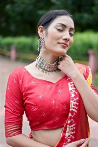 Designer classique beurre soie Lehenga Choli ensemble impression numérique broderie belle indienne pakistanaise femmes Dupatta traditionnel - Product Image 3