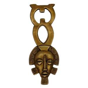 ที่เปิดขวดทองเหลืองโบราณคุณภาพพรีเมี่ยมขายดีพร้อมรายละเอียดงานฝีมือที่ซับซ้อนสำหรับอุปกรณ์บาร์บ้านสไตล์วินเทจ - Product Image 6