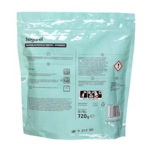 Capsules lave-vaisselle tout-en-un pour la maison, 40 unités - Product Image 3