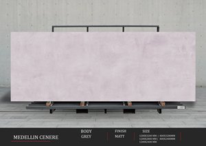 Azulejos de porcelana mate Premium | Tamaño personalizado Gran formato 1200x3200 1200x2400 | Piso de pared Colección de exportación moderna - Product Image 3