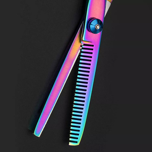 Customized Stainless Steel Barber Thinning <b>Hair</b> <b>Scissors</b> All Type Sharpness Logo Printed Beauty <b>Scissors</b> - Product Image 6