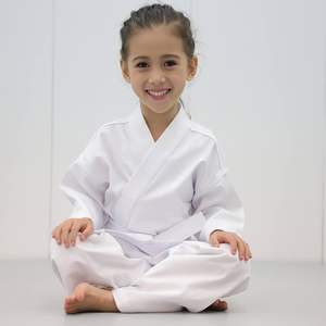 OEM Unisex Lightweight Karate Gi Uniforms with Custom Logo <b>Belt</b> Stretch Featuring for Kids and Adults - Product Image 1