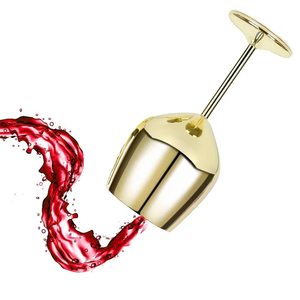 Wholesale Shatter Proof Unbreakable Stainless Steel Stemmed Cocktail <b>Glasses</b> Best Quality <b>Party</b> Supplies Wine Goblets - Product Image 4