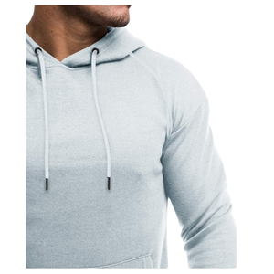 Sudadera con capucha de lana de algodón 100% para hombre, sudadera de invierno bordada cómoda y transpirable de alta calidad HeavyGSM, color sólido completo - Product Image 4