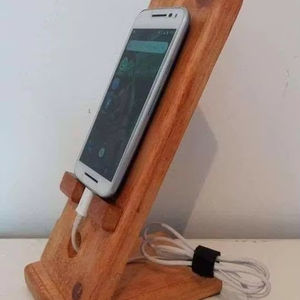 POUR BOIS BUREAU TABLE DÉCORATION TÉLÉPHONE Cas Stand Smart Accessoires Bon Prix Bois Artisanat pour Mur Signes - Product Image 4