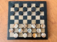 Настольная игра «Шахматы» из мрамора: зеленые и черные фигуры, ручная работа, современный премиум-набор из камня, безопасный для гостиной и кухни