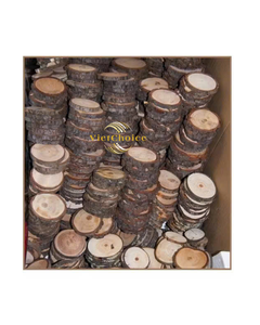 Sous-verres classiques en bois avec des motifs géométriques tendance, biodégradables et écologiques pour les événements festifs - Product Image 2