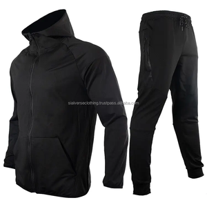 Chándal polar ecológico de invierno de talla grande para hombre, ropa deportiva transpirable, conjunto de chándal estampado con cremallera ligera, diamantes de imitación - Product Image 3