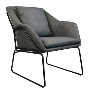 Partner Nuevo modelo de diseño clásico Cubierta de tela Silla de ocio para el hogar con <span class=keywords><strong>OLGA</strong></span> negro - Product Image 1