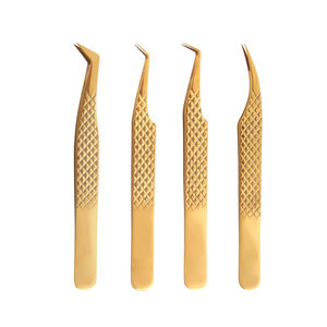 Pinzas Profesionales Antiestáticas de 10 mm con Punta de Fibra, Acero Inoxidable con Acabado Plateado, Logotipo Personalizado, Marca Privada, para Pestañas - Product Image 5