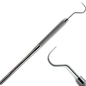 Explorador Dental, Gancho de Pastor, Diagnóstico Periodontal, Escalador Manual de Acero Inoxidable, Certificado CE, Narham Enterprises - Product Image 1