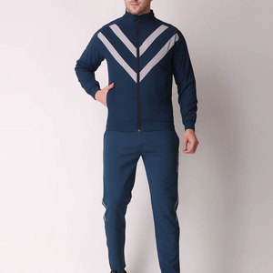 Chándal deportivo unisex para hombre, conjunto de chándal transpirable estampado al por mayor personalizado, chándal de invierno con patrón sólido - Product Image 5