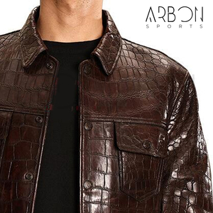 Chaqueta de cuero PU texturizada duradera de calidad superior, ligera, fácil de llevar, cómoda, de precio al por mayor, para Otoño e Invierno - Product Image 4