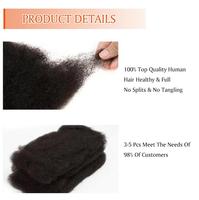 Produsen Grosir 12A Rambut Remy Virgin Baru Ekstensi Rambut Ujung Bulu Tip Crochet Kepang Bundel Rambut Asli Alami untuk Wanita