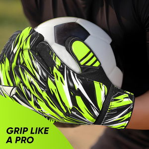 Hot Sale Professional Outdoor Goalkeeper <b>Gloves</b> Latex Waterproof Breathable Full Finger Lace-<b>Up</b> Closure High Quality 2025 - Product Image 6