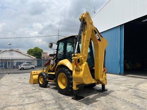 Chargeuse-pelleteuse Caterpillar 424, chargeuse sur pneus, excavatrice compacte - Product Image 1