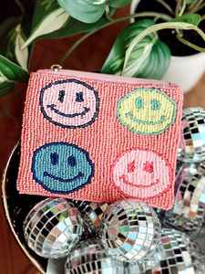 Western Seed Vintage Lady's Clutch Elegante bolsa de lápiz labial con cuentas con cremallera Cubierta Monedero de moda para mujer - Product Image 5