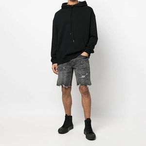 Nuevos Shorts de Mezclilla Personalizados de Verano, Estilo Urbano, Color Sólido Vintage, Corte Holgado, Shorts de Jeans de Alta Calidad, Servicio OEM, Suministro al por Mayor - Product Image 6