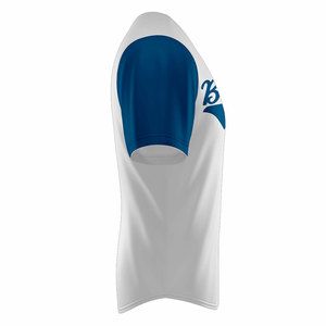 Camiseta de Béisbol Personalizada con Tu Propio Logotipo, Transpirable, Elástica, Antibacteriana, de Secado Rápido, Cuello en V, Material de Alta Calidad - Product Image 4