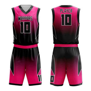 2023 ensemble d'uniformes de basket-ball sur mesure technique de Sublimation respirante et de grande taille avec Original prix bon marché nouvelle couleur - Product Image 4