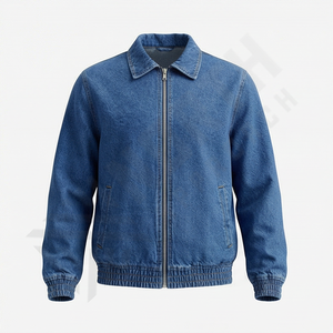 Chaqueta Vaquera de Moda Casual Personalizada, Chaqueta de Mezclilla para Motociclistas, Chaqueta de Mezclilla para Hombre, Ropa Exterior, Estilo de Chaqueta de Otoño - Product Image 1