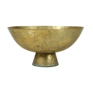 High Quality Material Handmade Fruit Bowl Luxury festive bowl Gold Color Finished Serving Bowls Metal Home <b>Storage</b> - Product Image 3