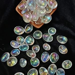 หินควอตซ์ธรรมชาติหินทัมเบิ้ลคริสตัลบำบัดความเงางามอัญมณีกึ่งมีค่า - Product Image 4