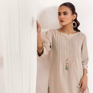 Vestidos de algodón/césped PEADY de diseñador para mujer de AA IMPEX Casual/Party Wear con decoración de encaje floral Cintura natural - Product Image 4