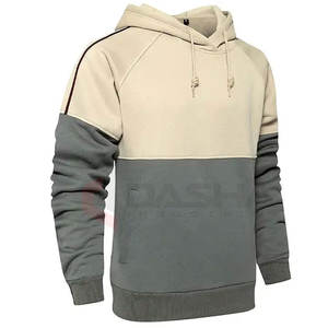 2025 hommes de haute qualité 450G polaire sweat à capuche couleur unie coupe ample en Polyester/coton pour l'impression numérique d'hiver - Product Image 3